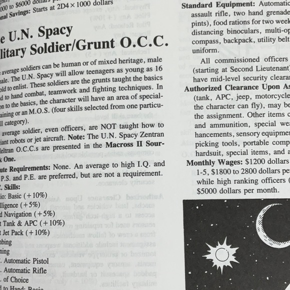 Macros II The Role Playing Game by Kevin Siembieda - Picture 10 of 12